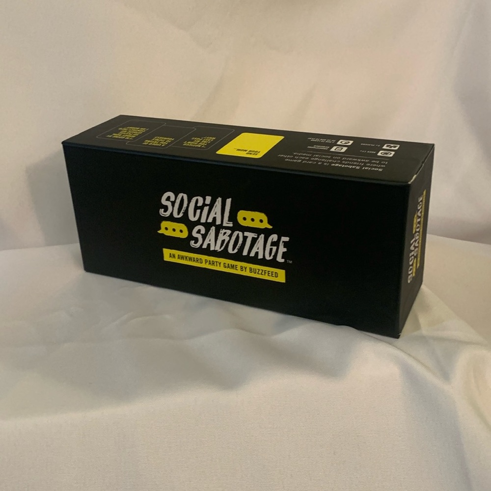 Social Sabotage : An Awkward Party Game by Buzzfeed